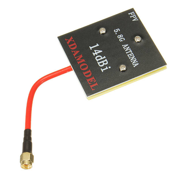 5.8GHz 14db Flat FPV Receiver Antenna SMA RP-SMA Male (MODE: SMAMALE)