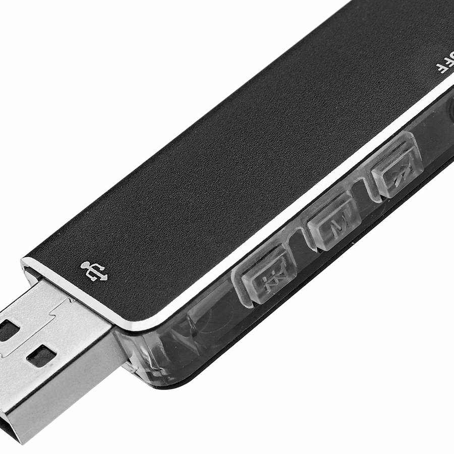 8GB Mini Voice Activated Digital Audio Recording USB Recorder MP3 Player Voice Recorder