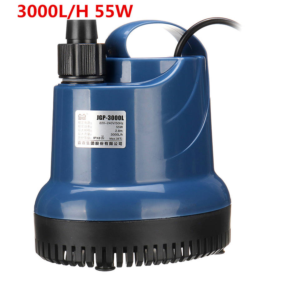 Submersible Pump Fountain With Nozzle Fish Tank Aquarium Pond Fountain Spout Water Pump (TYPE: B)