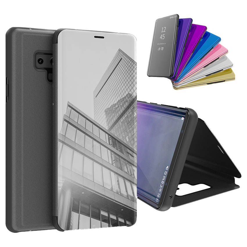 Bakeey Smart Sleep Window View Bracket Protective Case For Samsung Galaxy Note 9