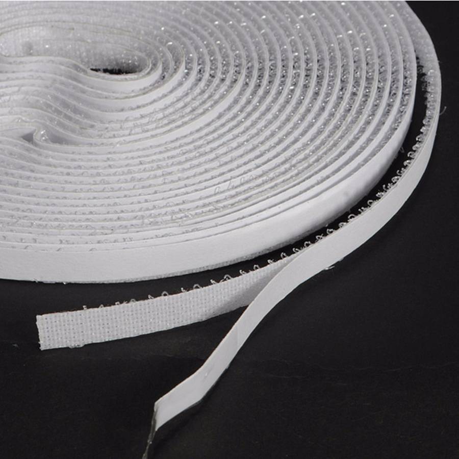 White Insect Mosquito Door Window Mesh Screen Sticky Nylon Tape Net Window Film