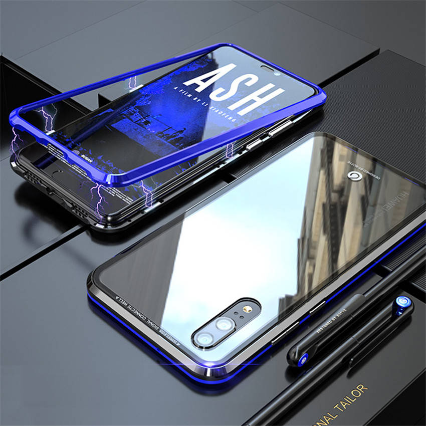Bakeey 360 Magnetic Adsorption Upgraded Version Protective Case for Huawei P20 / P20 Lite / P20 Pro