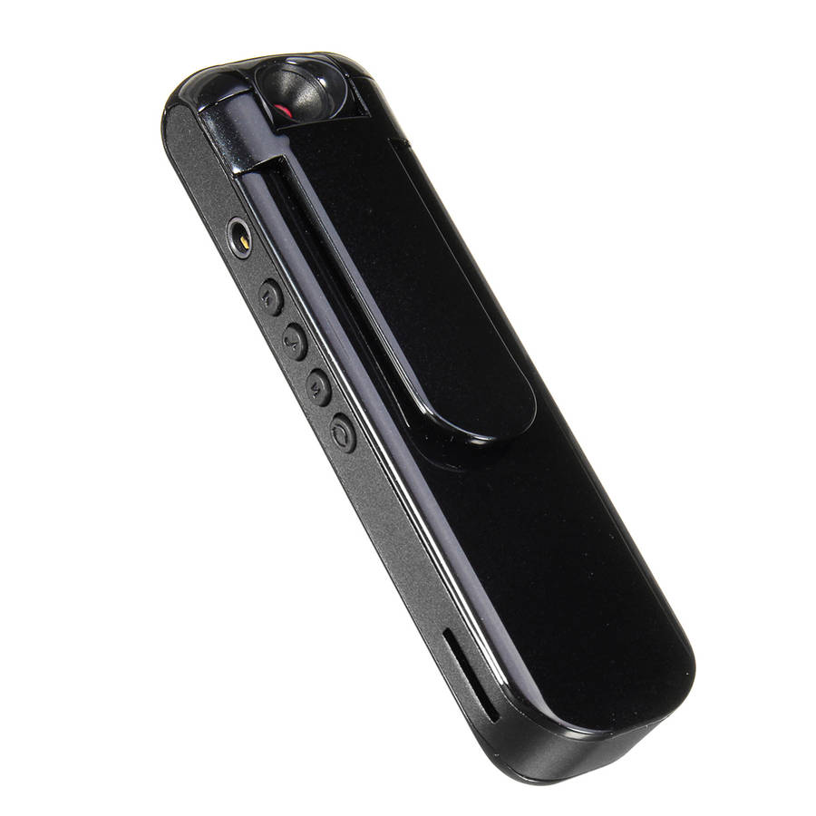 1080P Full HD 180 Degree Camera Audio Video Recording Voice Recorder Pen Camcorder... (COLOR: BLACK)