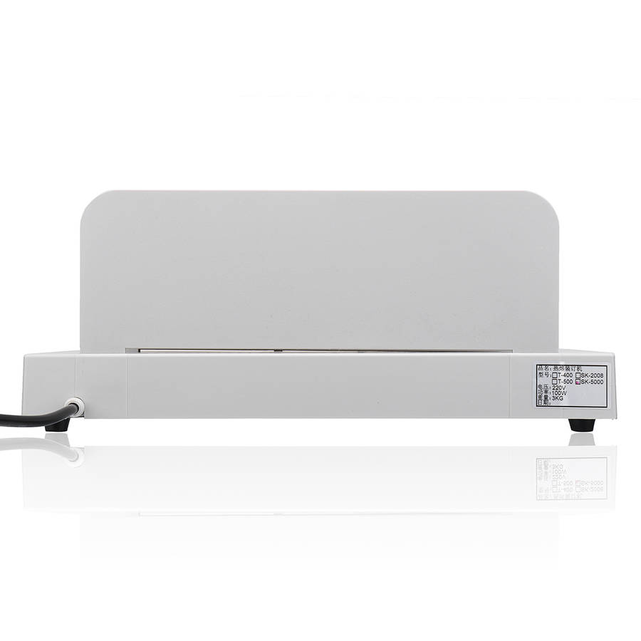 220V Hot Melt Thermal Binding Machine Electric Binder Machine Hot Glue Hard Cover Binder for A3 A4 A