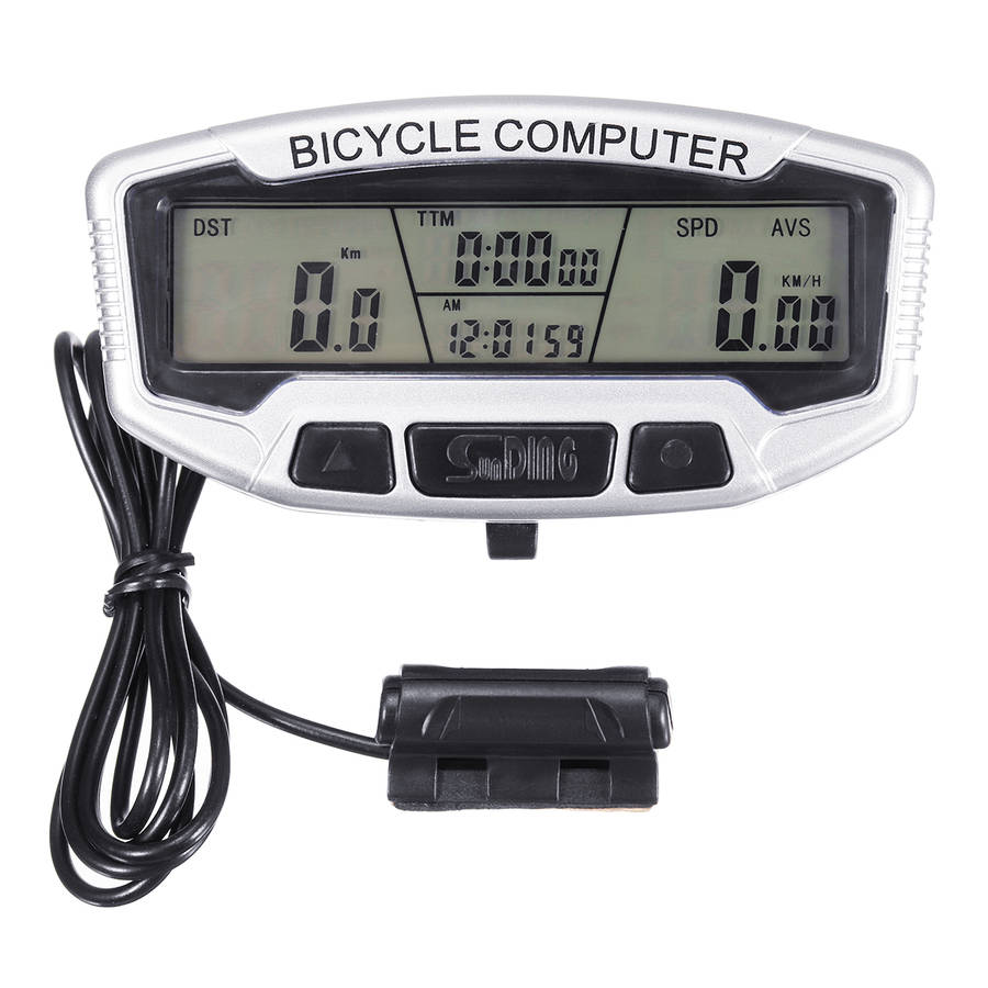 Wireless Waterproof LCD Bicycle Computer Odometer Speedometer