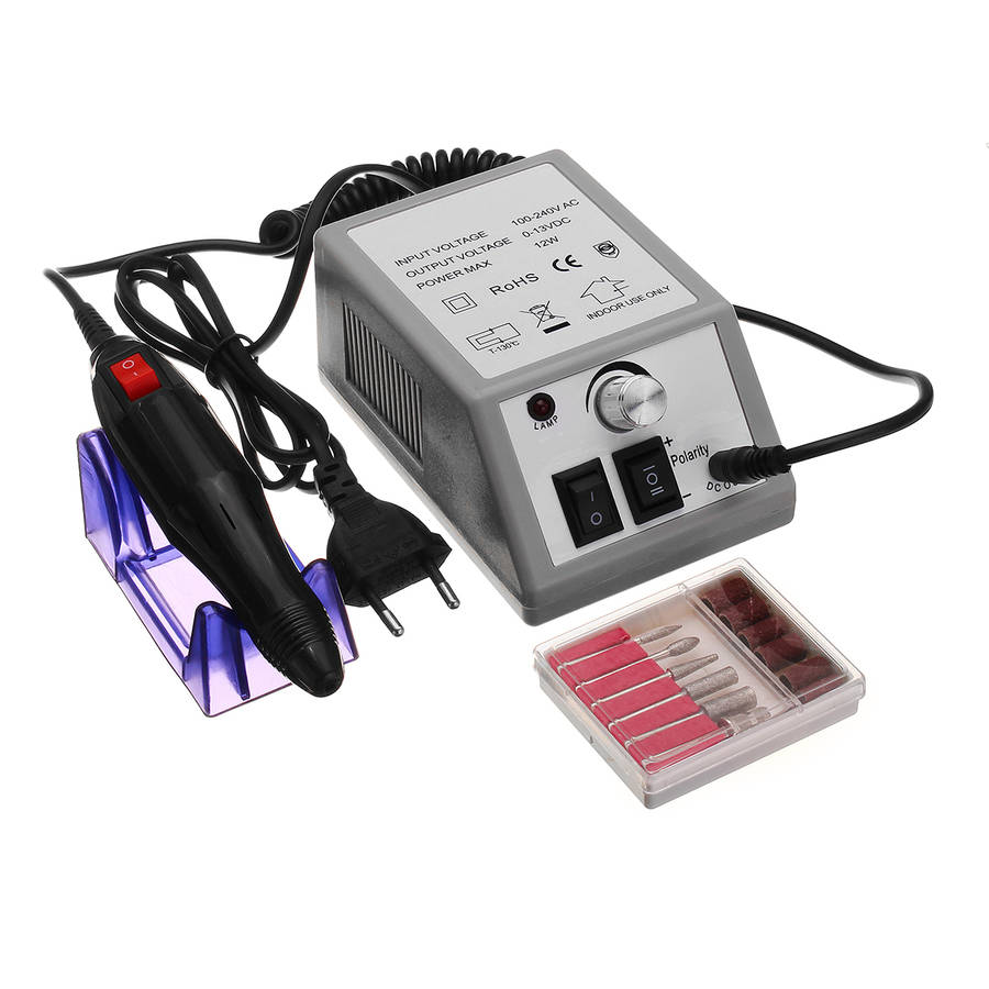 sional Electric Nail Polisher File Drill Manicure Pedicure Machine Too