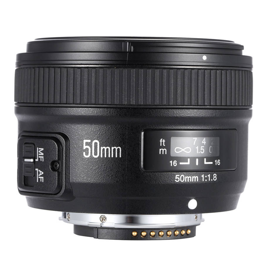 Yongnuo YN-50mm F1.8 Large Aperture Auto Focus Lens for Nikon DSLR Camera