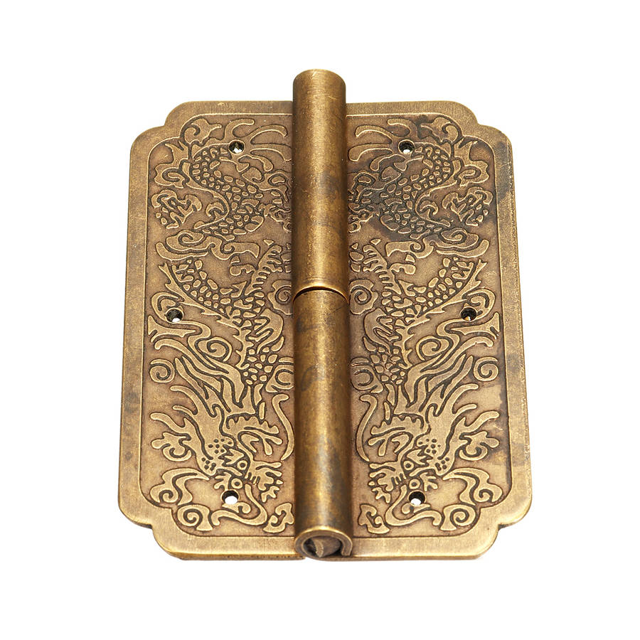 Door Hinge Chinese Furniture Brass Hardware Trunk Cabinet Door Hinges Copper