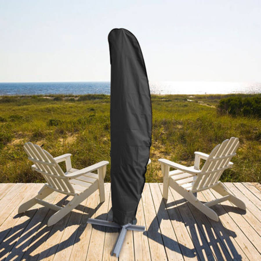 Outdoor Patio Yard Parasol Umbrella Waterproof Shade Cover UV Dust Protector Carry Case Storage