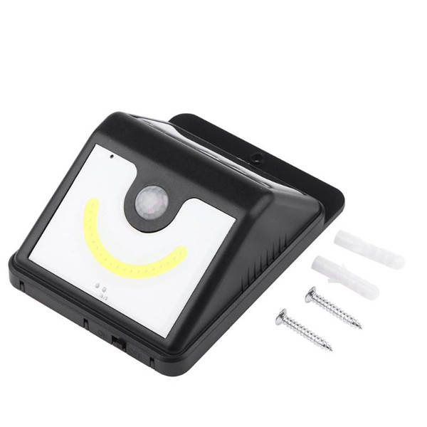 Outdoor Solar Lights 1800LM COB Waterproof Motion Sensor Wall Lamp for Aisle Stair Security