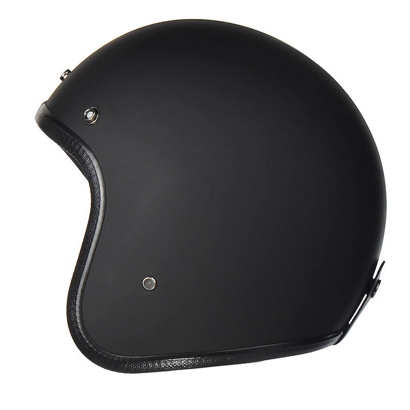 White ABS Motorcycle Vintage Helmet Open Face For Harley