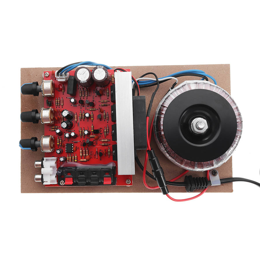 200W 220V High Power Amplifier Field Effect Transistor Front And Back Stage Hi-Fi Power Amplifier