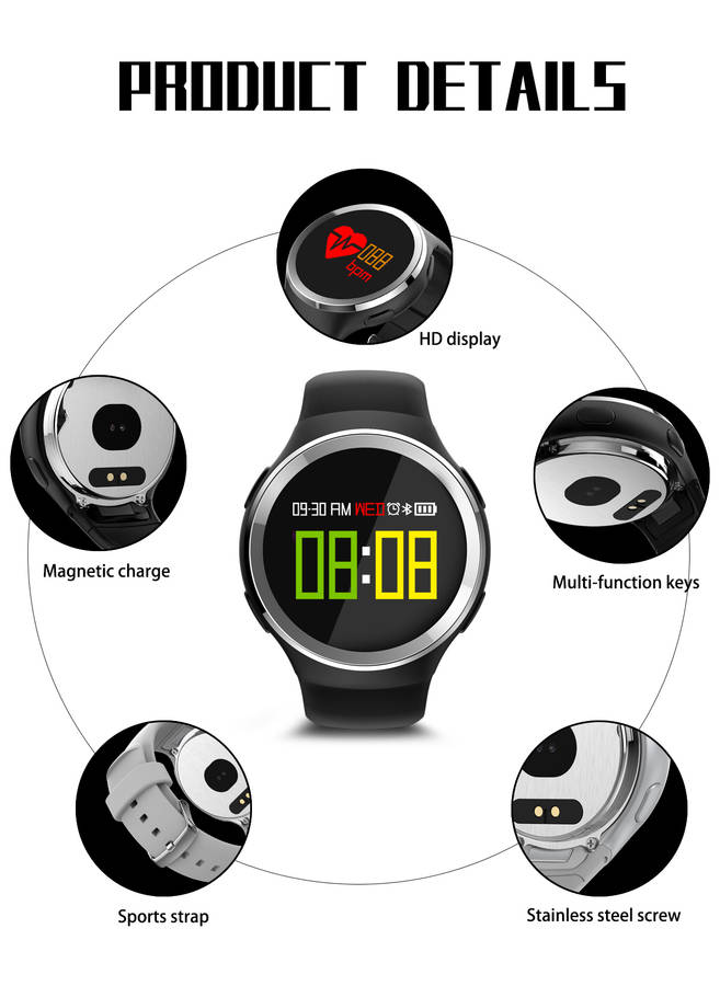 Bakeey N69 Sports 0.95inch OLED Heart Rate Blood Oxygen Pedometer Smart Watch Wristband f42a14b8-2b88-4453-be04-3a5c8cdd00d3.jpg
