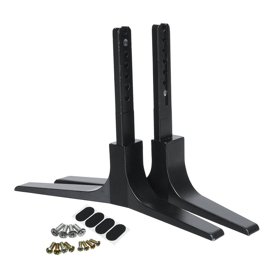 Universal TV Stand Support Base Plasma LCD Flat Screen Table Top Pedestal Mount 32-65inch - 0.71kg