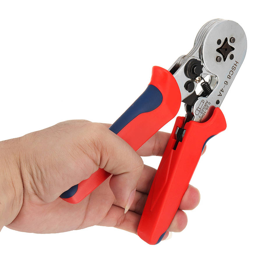 1500Pcs Wire Connector Terminal Bootlace Ferrule Crimper Kit with Ratchet Crimping Tool 0.25-10mm