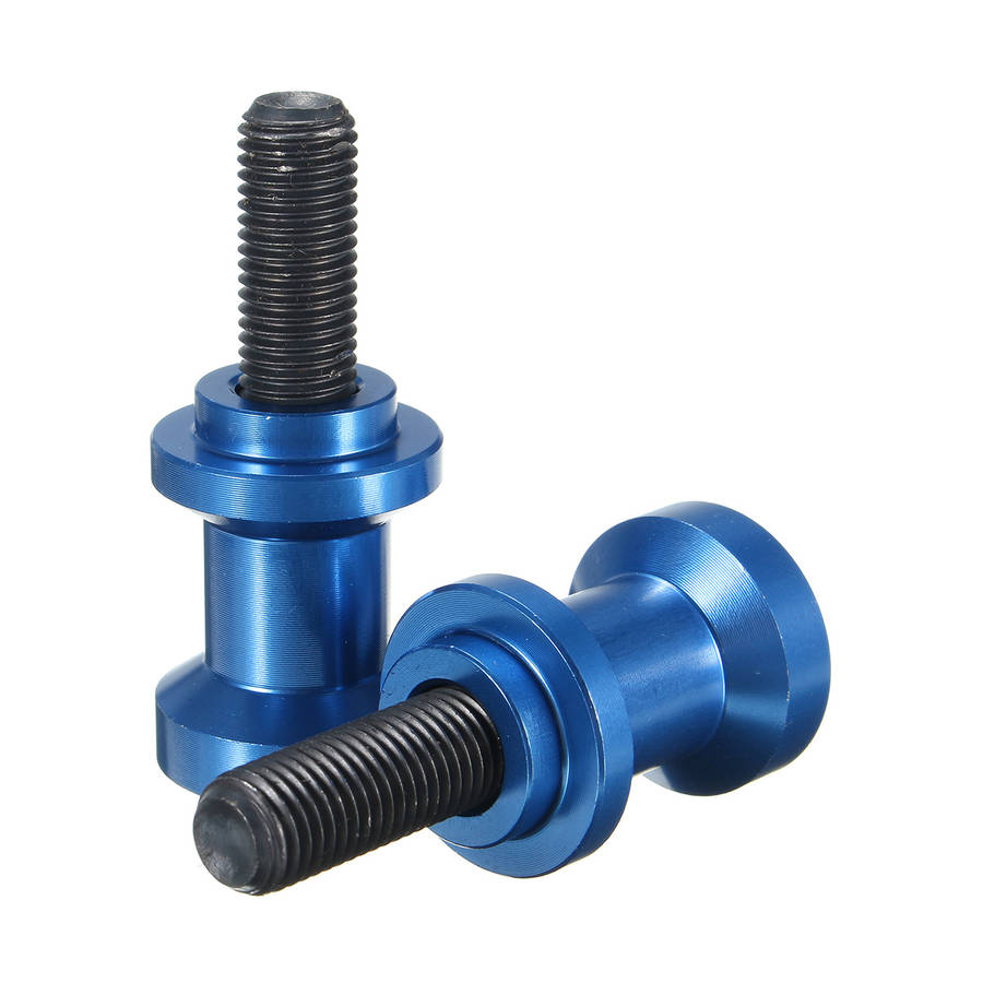 luminum CNC Swing Arm Spools Bobbins Slider For Kawasaki ZX6R Yamaha F