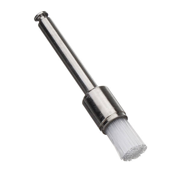 200pcs Nylon Latch Flat Head Polishing Brushes Set White and Colorful Cleaning Brushes Kit