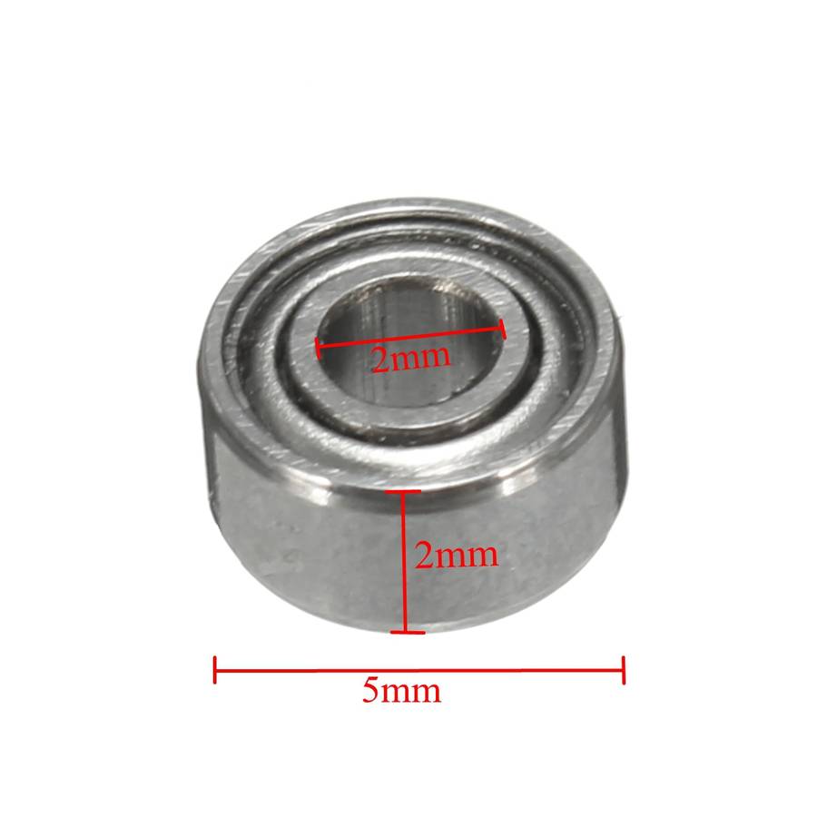 10pcs 682ZZ 2x5x2mm Ball Miniature Ball Bearings