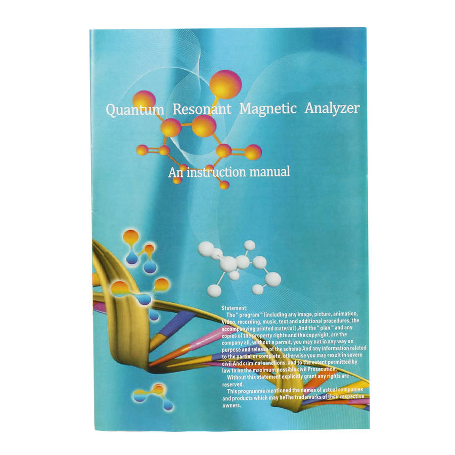 52 Reports Multilingual Quantum Magnetic Resonance Body Analyzer 4TH Newest Mini