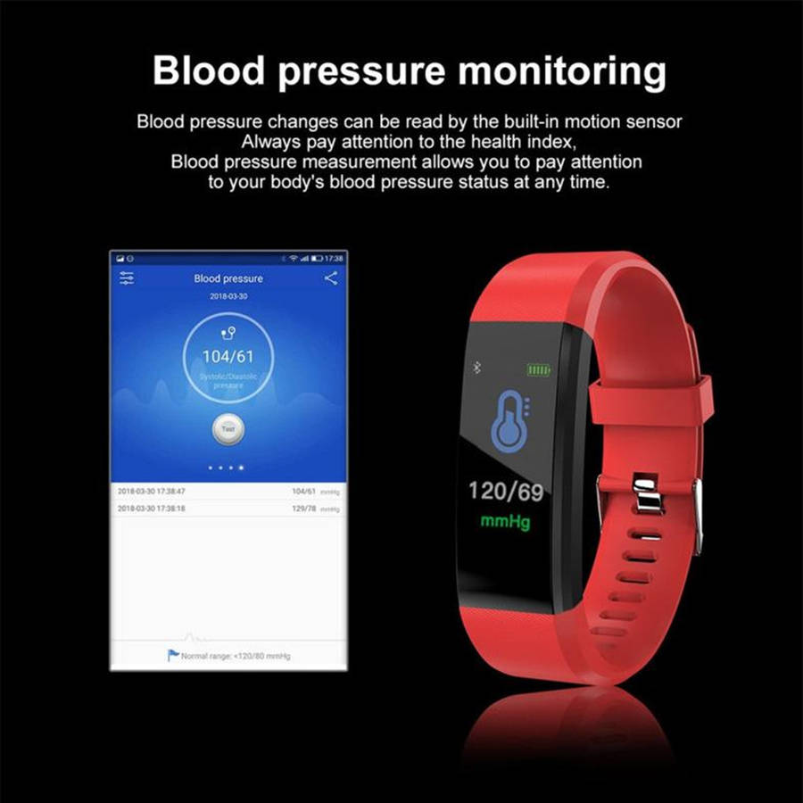 XANES B05 0.96'' OLED Color Screen Smart Watch IP67 Waterproof Blood Pressure Monitor Smart Bracelet d24a40b9-e2aa-4bb6-b6df-d13405b69c7c.jpg