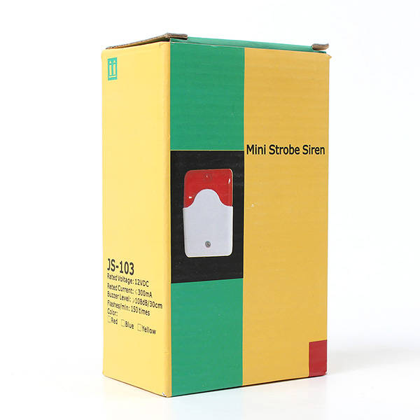 12 Volt Security Systems Alarm Strobe Light Siren