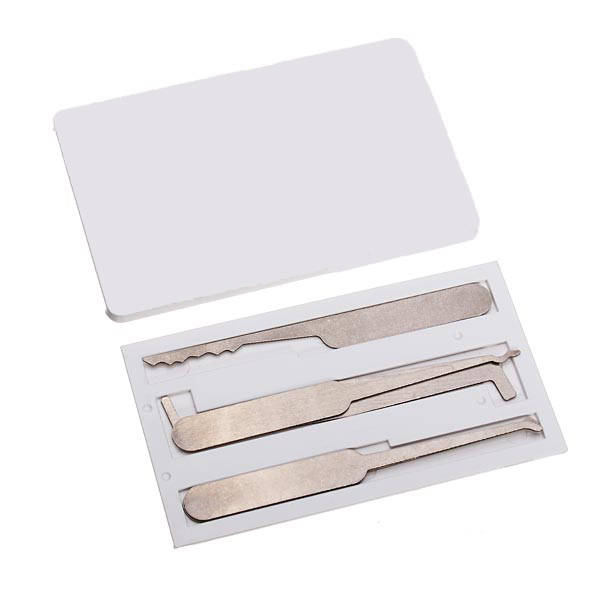 Credit Card Lock Pick Set Locksmith Tools Lock Pick Mini Tools