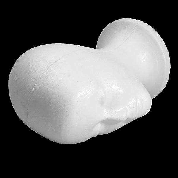 Foam Mannequin Head Model Display Wig Hat Stand White Foams