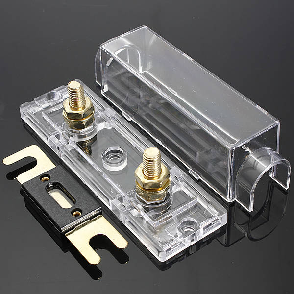 ANL Fuse Holder Distribution Fuse Holder 0/4/8 GA Positive 300 AMP