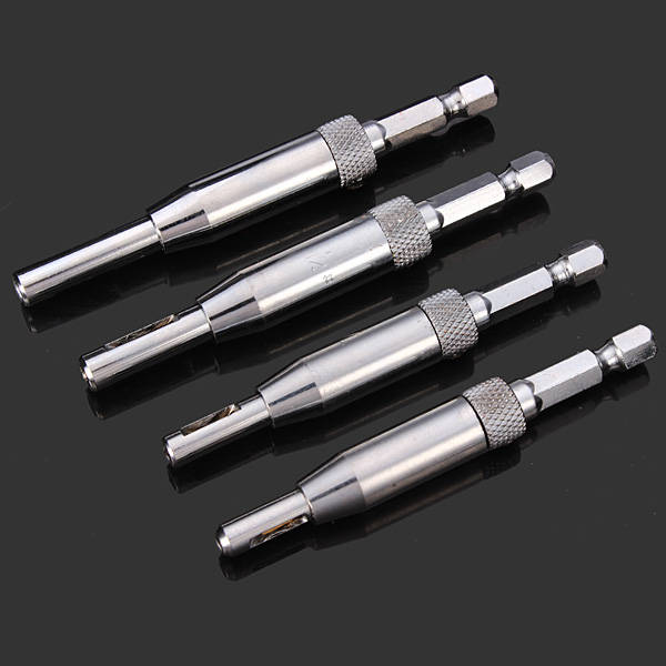 rofessional Doors Self Centering Hinge Hardware Drill Bit Set