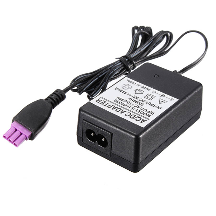 30V 333mA Printer Power Supply Cord Adapter For HP1000 1050 2050 2060