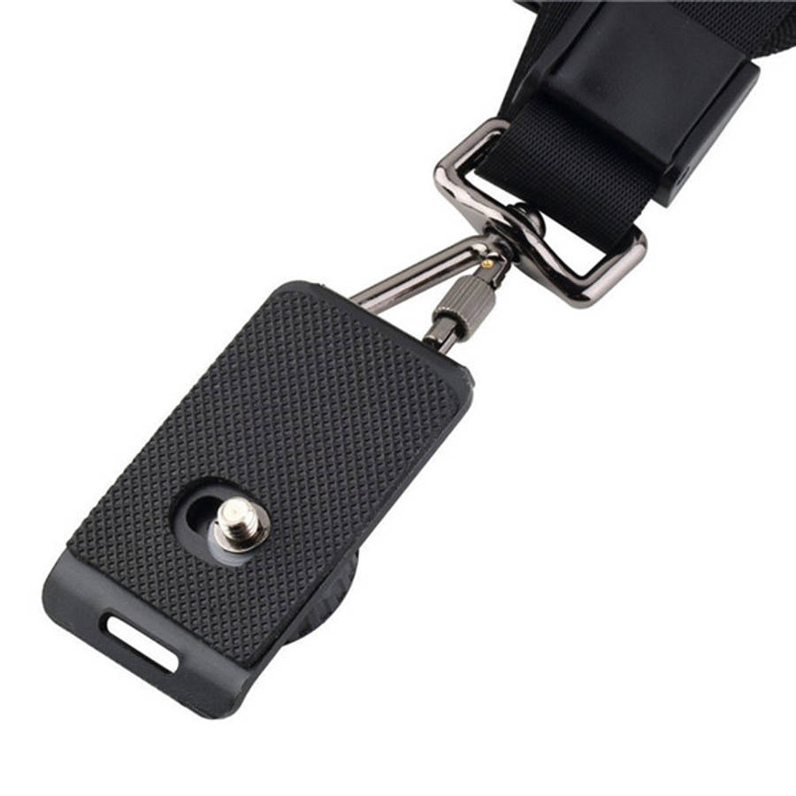 Double Shoulder Neck Strap With Sling Belt For Digital SLR DSLR Camera