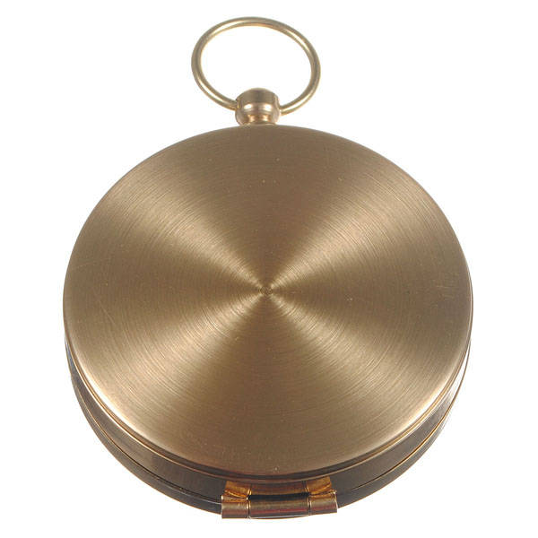 Outdoor Camping Hiking Compass Brass Survival Pocket Compass