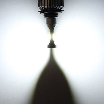 Headlights Pair 72W 8000LM COB LED Car Headlights Fog Lamps Bulbs H4 H7 H11 9005 9006 6500K