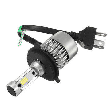 Headlights Pair 72W 8000LM COB LED Car Headlights Fog Lamps Bulbs H4 H7 H11 9005 9006 6500K