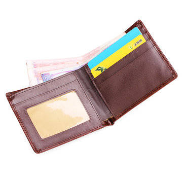 leather wallets Men's Leather Business Wallet Pocket Card