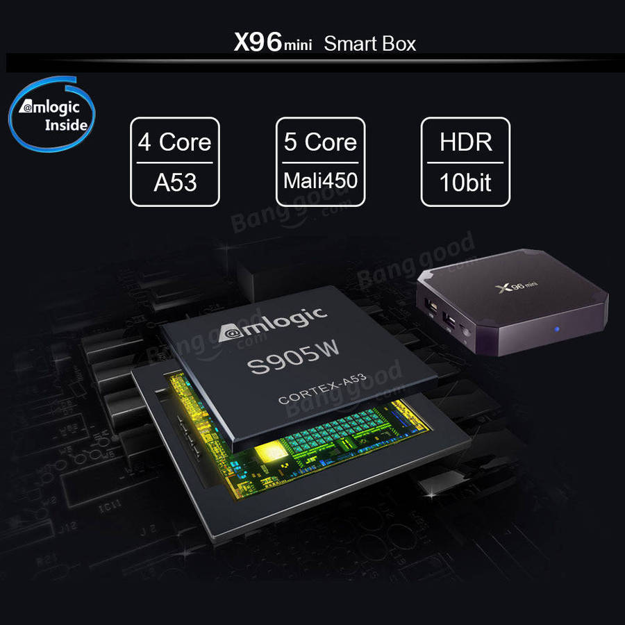 X96 MINI Amlogic S905W 2GB RAM 16GB ROM TV Box