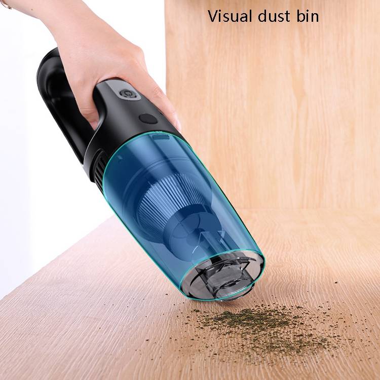 Car Vacuum Cleaner High Suction Portable Hand-Held Vacuum Cleaner Wired Black