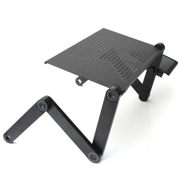 Folding Table Stand for Notebook Laptop with Mouse Holder