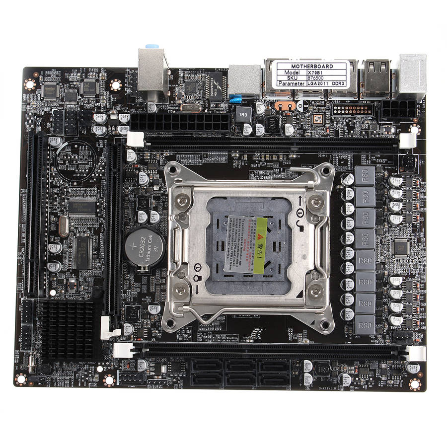 X79 All-Solid Capacitor MicroATX Motherboard Mainboard for Intel LGA2011