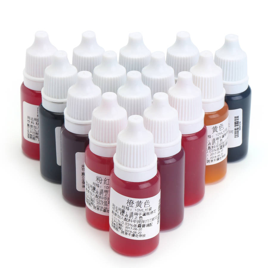 15 Color Epoxy UV Resin Coloring Dye Colorant Pigment Mix Color for DIY Hobbiers