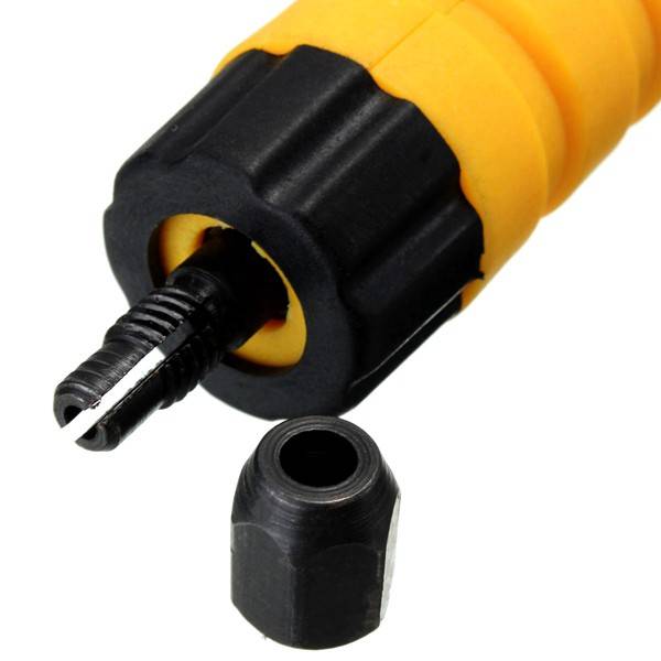 Drillpro Woodworking Carving Chisel Carving Machine Tool with 5 Carving Blades