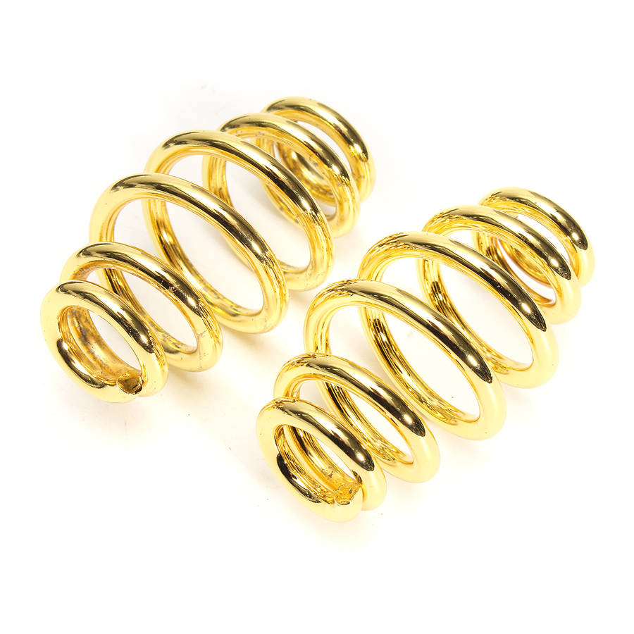 Motorcycle 3inch Leather Spring Solo Bracket Seat For Harley Chopper Bobber Custom