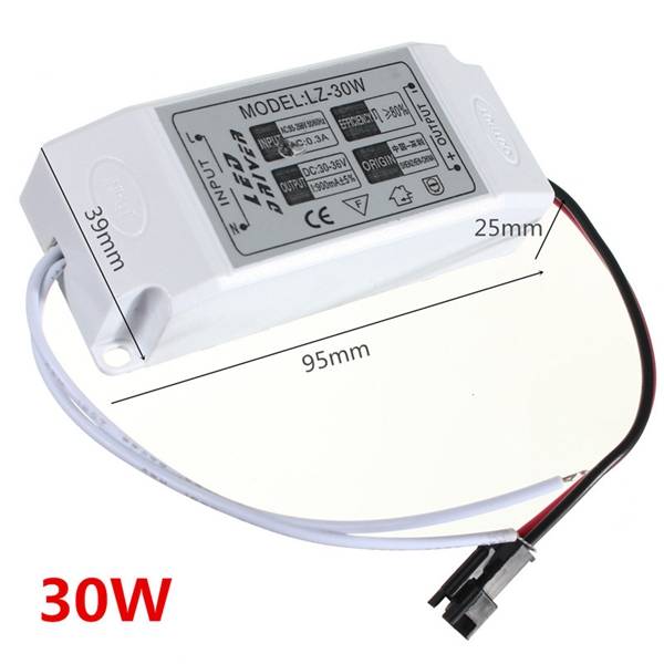 30W Power Supply Driver Adapter Transformer For LED Light Lamp Bulb
