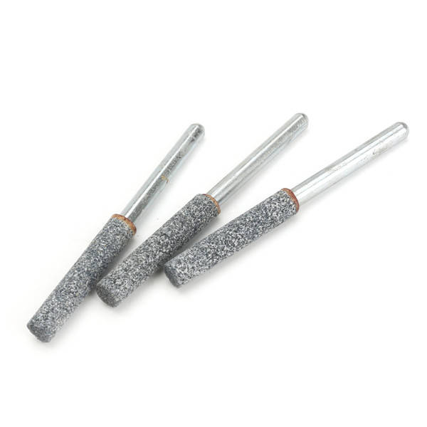 3pcs 3/16 Inch Chain Saw Sharpening Grinding Stones Set