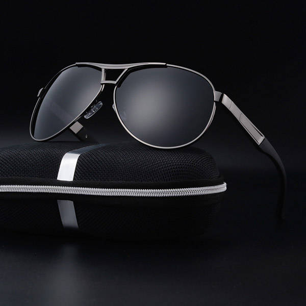 Mens Summer HD Polarized Sunglasses Vintage Outdoor Anti-UV Driving Goggle