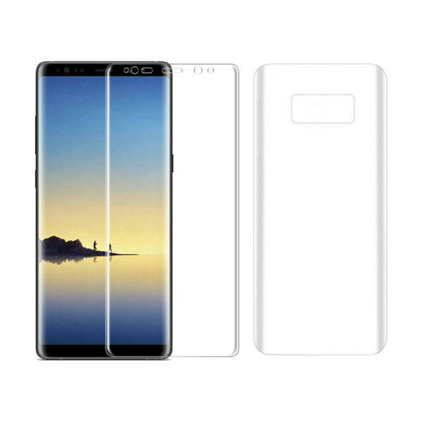 Front+Back Soft Arc Edge PET Screen Protector for Samsung Galaxy Note 8