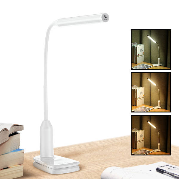 ARILUX AL-TL02 Flexible Clamp 6W LED USB Touch Dimmable Reading Table Light Clip On for Desk Bed