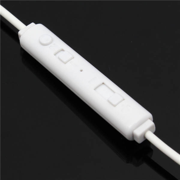 Spiral Acoustic Hollow Air Tube 3.5mm Anti Radiation Headphone Earphone with Mic