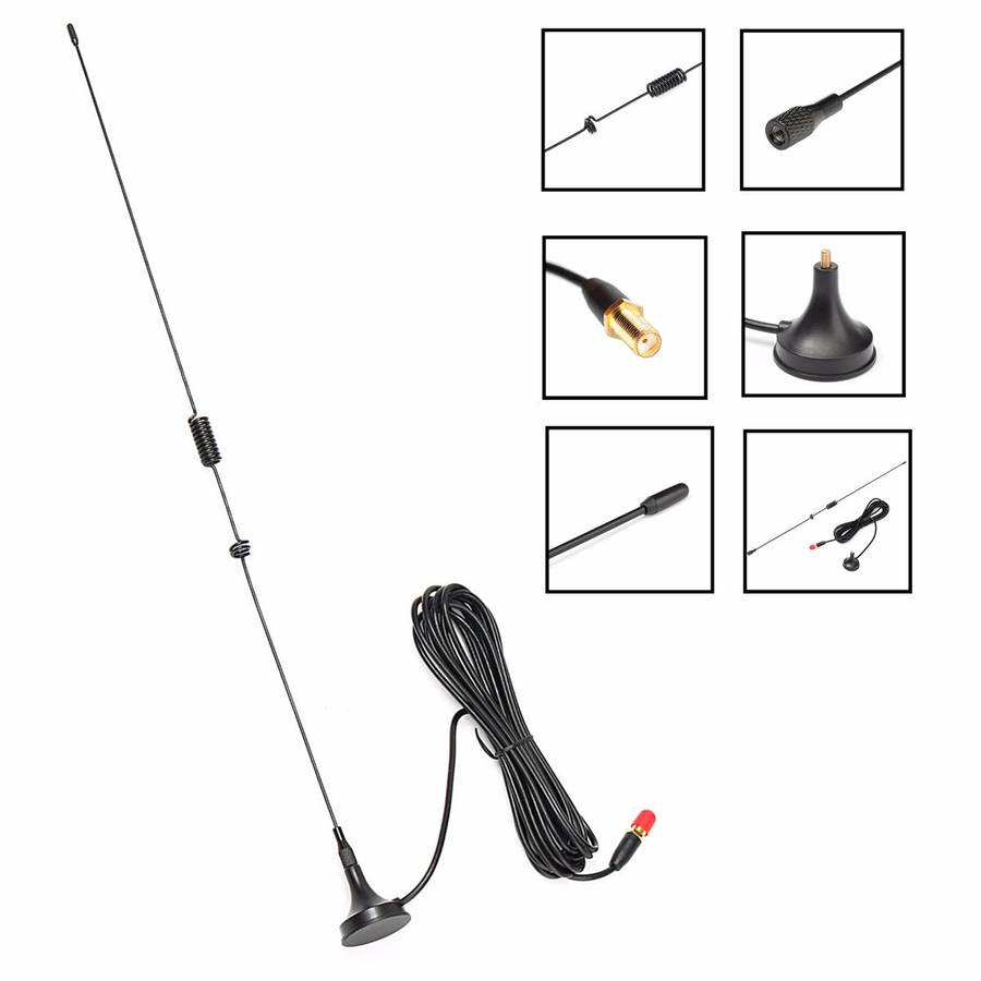 UT106 SMA Female Dual Band Auto 10W Antenne for BAOFENG UV5R/UV5RA/UV5RE HIYG