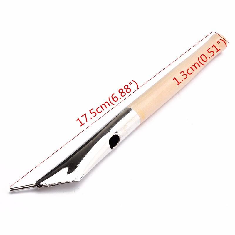 3 Pcs Stainless Steel Pottery Clay Sculpture Wax Printing Batik Knives Pens